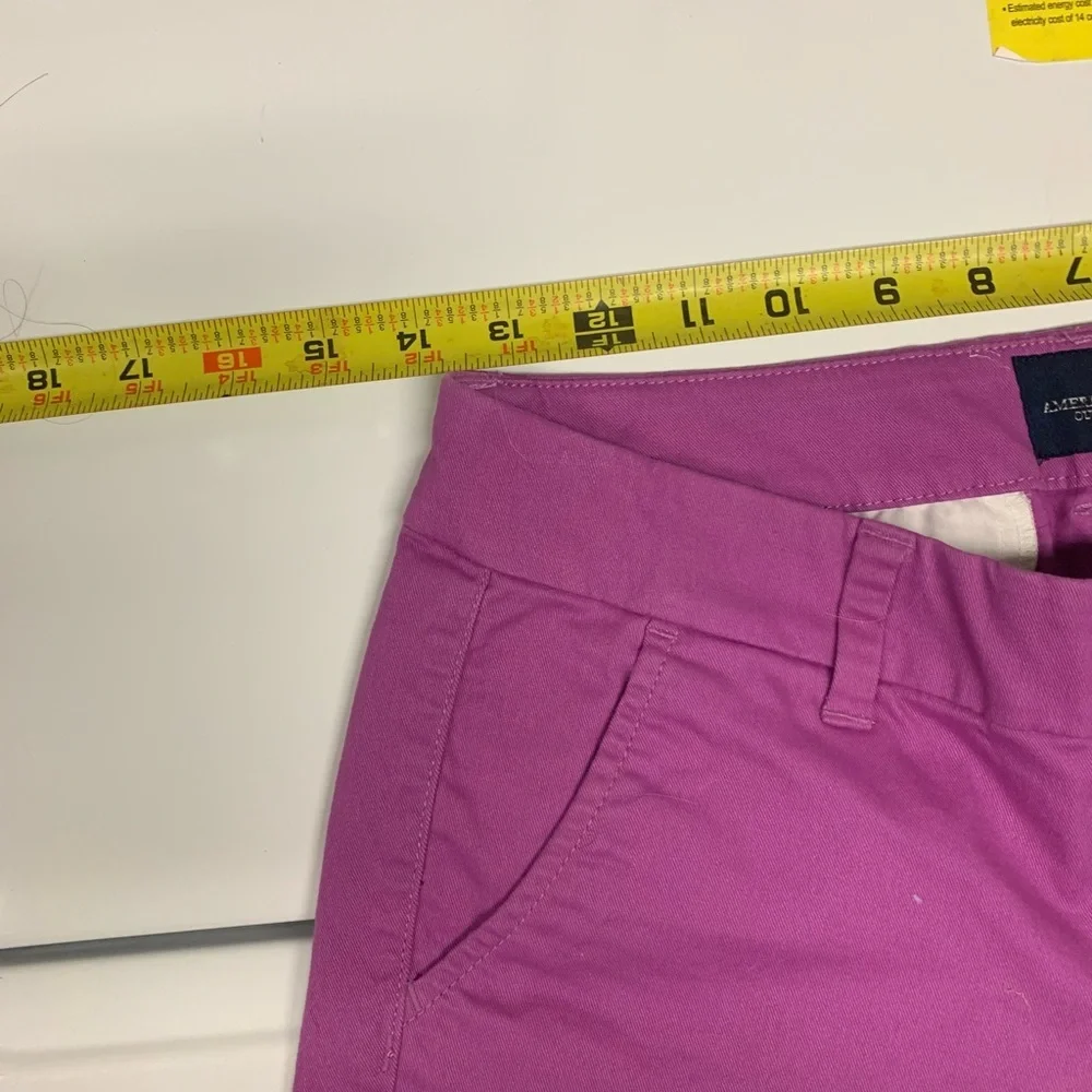 🤑 5 for $25 American Eagle Outfitters Purple Bermuda Shorts Casual Style - Picture 5 of 6